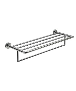 Gedy 5044 mensola portasalviette doppia da parete serie PROJECT