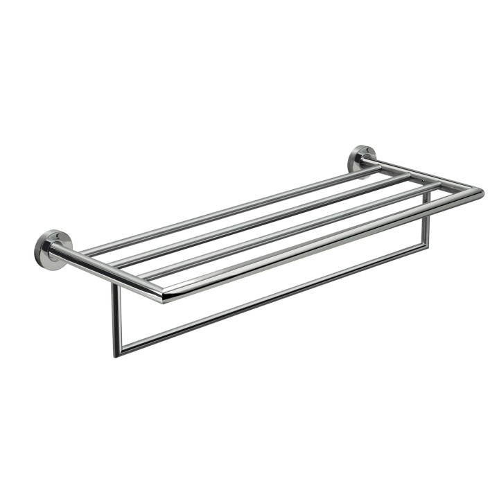 Gedy 5044 mensola portasalviette doppia da parete serie PROJECT