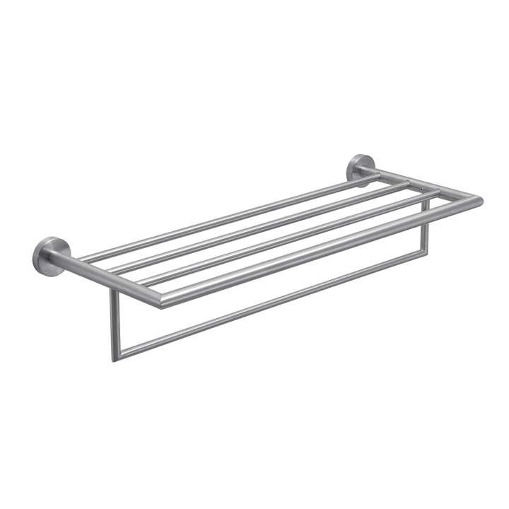 Gedy 5044 mensola portasalviette doppia da parete serie PROJECT