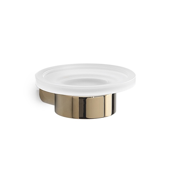 Gedy PI11 portasapone da parete con contenitore in vetro satinato serie PIRENEI Gedy PI11 portasapone da parete con contenitore in vetro satinato serie PIRENEI