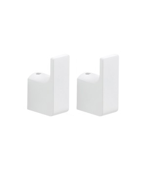 Gedy PI27 coppia appendiabiti da parete serie PIRENEI