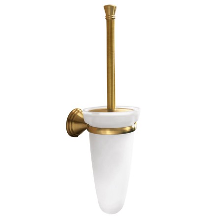 Gedy 7533-03 scopino da parete con ciuffo in setole bianco serie ROMANCE