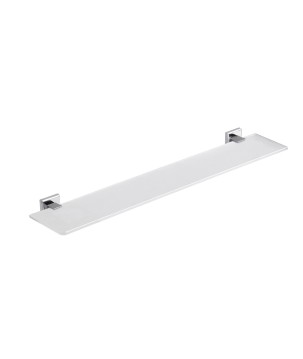 Gedy 6919-60 mensola da parete in vetro temperato da 60 cm carico testato 6,5 kg serie COLORADO