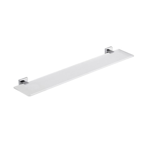 Gedy 6919-60 mensola da parete in vetro temperato da 60 cm carico testato 6,5 kg serie COLORADO