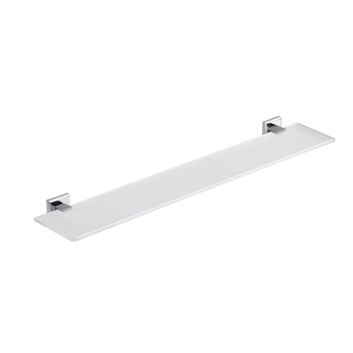 Gedy 6919-60 mensola da parete in vetro temperato da 60 cm carico testato 6,5 kg serie COLORADO