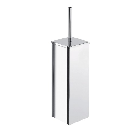 Gedy 6933 scopino con ciuffo in setole nero e tazza interna estraibile da parete serie COLORADO