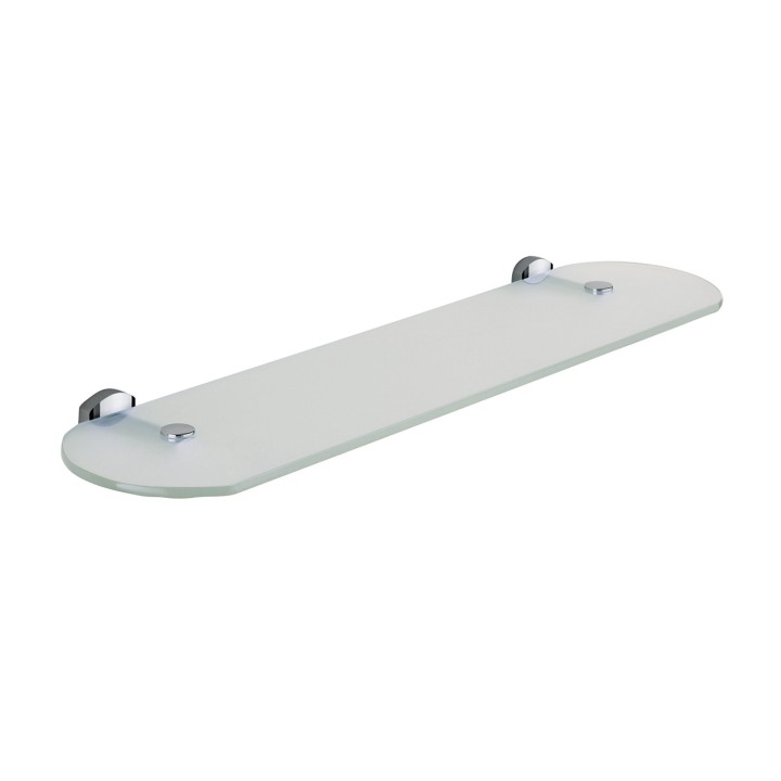 Gedy EP19-55 mensola in vetro temperato da 55 cm da parete serie EDERA PLUS