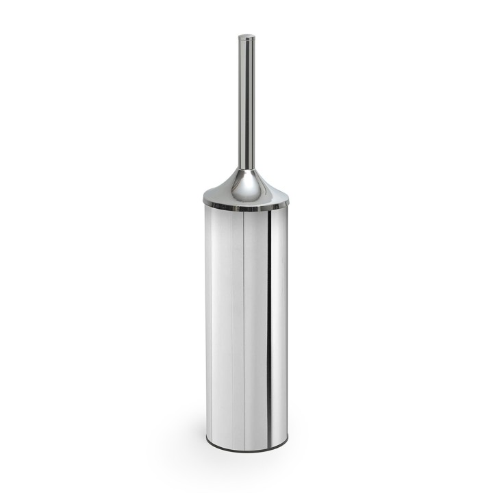 Gedy WZ33 scopino da parete con ciuffo in setole nero e tazza interna estraibile serie WIZARD