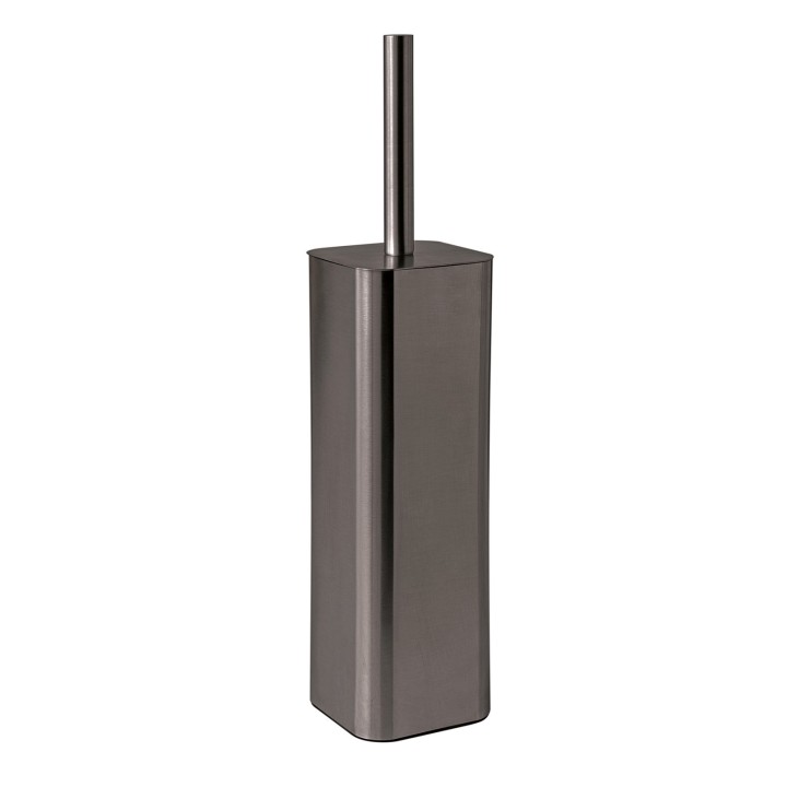 Gedy TO34 scopino da parete con ciuffo in setole nero e tazza interna estraibile serie TONGA Gedy TO34 scopino da parete con ciuffo in setole nero e tazza interna estraibile serie TONGA