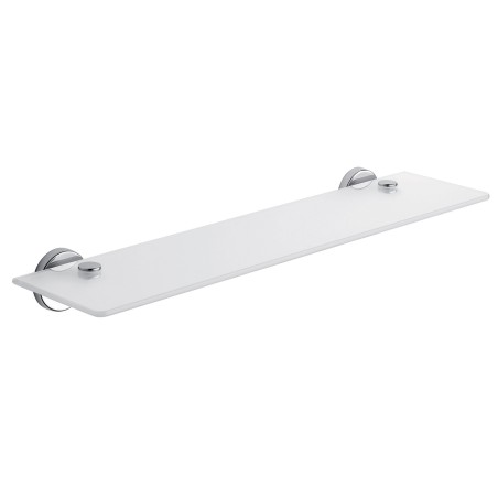 Gedy FP19-55 mensola in vetro temperato da 55 cm. carico testato 7,5 kg da parete serie FELCE PLUS