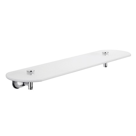 Gedy GE19-55 mensola da parete in vetro temperato da 52 cm serie GENZIANA