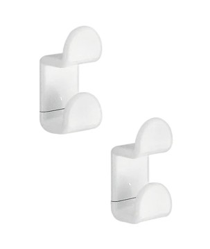Gedy 6027 coppia appendini da parete serie 2900