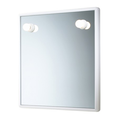 Gedy 8001 specchio da parete 55×60 con luci serie JUNIOR