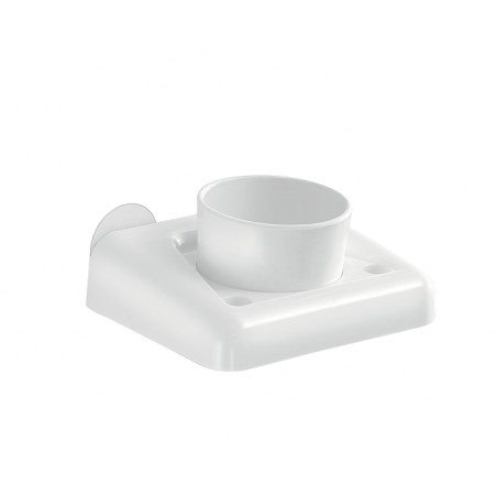 Gedy 8010 portaspazzolini da parete con contenitore in plastica serie JUNIOR