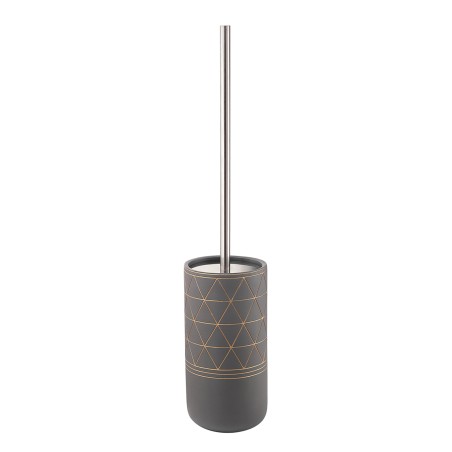Gedy 8733 portascopino con ciuffo in setole nero serie CALIPSO