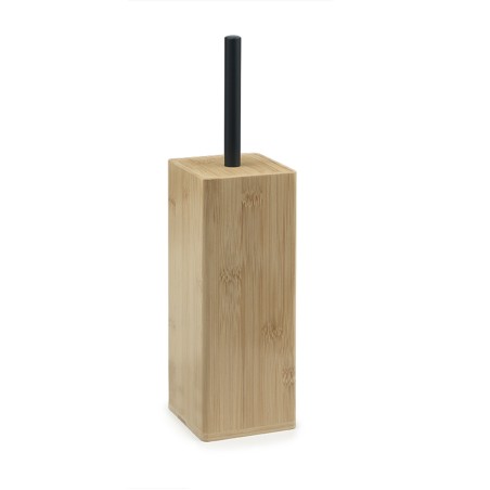 Gedy BN34 portascopino da appoggio con ciuffo in setole nero serie BONNIE