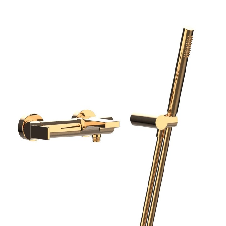 Fratelli Frattini 47002 monocomando esterno vasca con doccia duplex serie ENEA Fratelli Frattini 47002 monocomando esterno vasca con doccia duplex serie ENEA