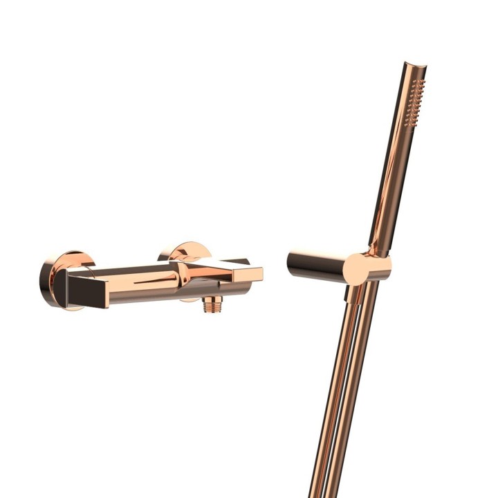 Fratelli Frattini 47002 monocomando esterno vasca con doccia duplex serie ENEA Fratelli Frattini 47002 monocomando esterno vasca con doccia duplex serie ENEA