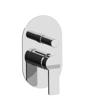 Fratelli Frattini 47010 monocomando incasso con deviatore automatico completo serie ENEA