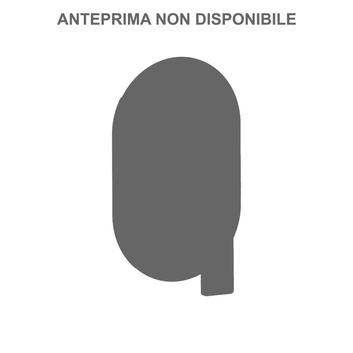 Fratelli Frattini 47511 parte esterna visibile miscelatore incasso 1 via piastra ottone serie ENEA