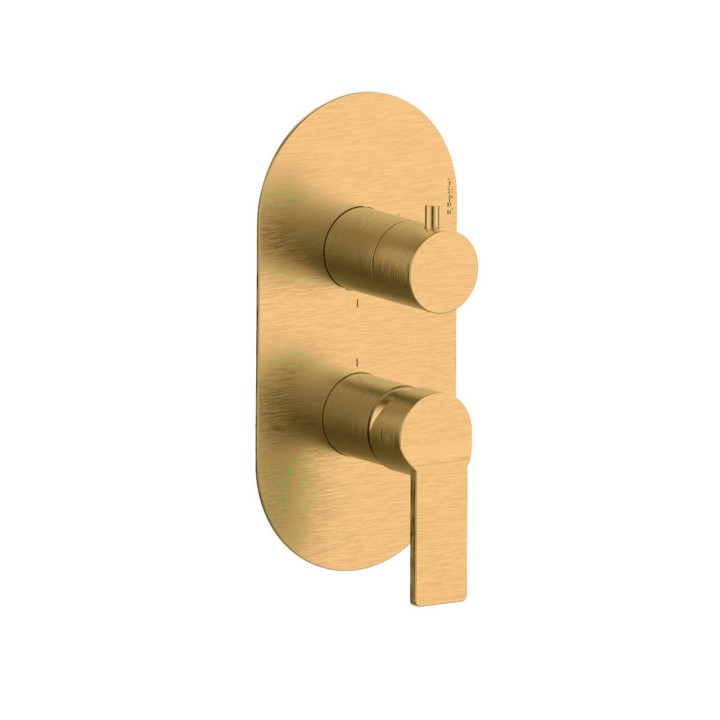 Fratelli Frattini 47513V2 parte estenra visibile incasso con deviatore 2 vie serie ENEA Fratelli Frattini 47513V2 parte estenra visibile incasso con deviatore 2 vie serie ENEA