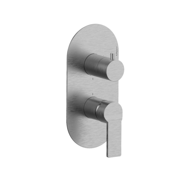 Fratelli Frattini 47513V3 parte esterna visibile incasso con deviatore 3 vie serie ENEA Fratelli Frattini 47513V3 parte esterna visibile incasso con deviatore 3 vie serie ENEA