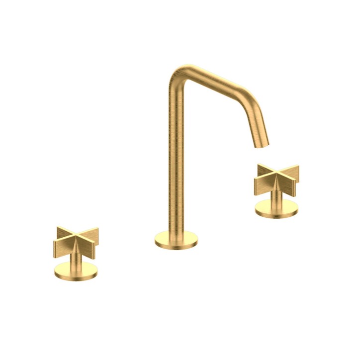 Fratelli Frattini 39068 batteria lavabo bocca alta girevole senza scarico serie DON CHISCIOTTE Fratelli Frattini 39068 batteria lavabo bocca alta girevole senza scarico serie DON CHISCIOTTE