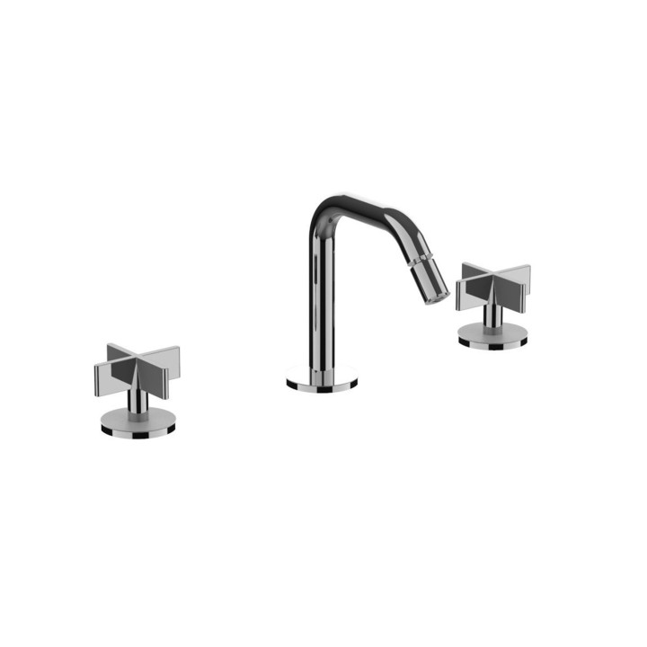 Fratelli Frattini 39104 batteria bidet a 3 fori con piantane prolungate senza scarico 1"1/4 serie DON CHISCIOTTE Fratelli Frattini 39104 batteria bidet a 3 fori con piantane prolungate senza scarico 1"1/4 serie DON CHISCIOTTE