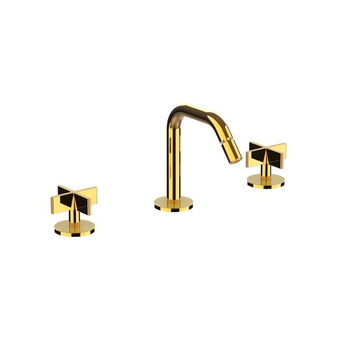 Fratelli Frattini 39104 batteria bidet a 3 fori con piantane prolungate senza scarico 1"1/4 serie DON CHISCIOTTE Fratelli Frattini 39104 batteria bidet a 3 fori con piantane prolungate senza scarico 1"1/4 serie DON CHISCIOTTE