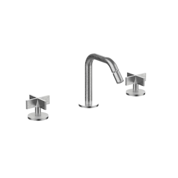 Fratelli Frattini 39104 batteria bidet a 3 fori con piantane prolungate senza scarico 1"1/4 serie DON CHISCIOTTE Fratelli Frattini 39104 batteria bidet a 3 fori con piantane prolungate senza scarico 1"1/4 serie DON CHISCIOTTE