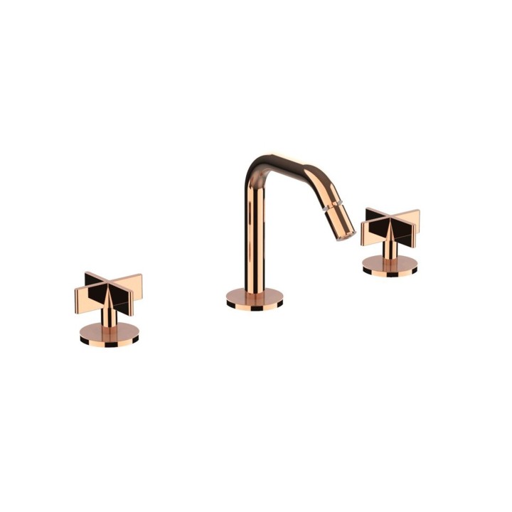 Fratelli Frattini 39104 batteria bidet a 3 fori con piantane prolungate senza scarico 1"1/4 serie DON CHISCIOTTE Fratelli Frattini 39104 batteria bidet a 3 fori con piantane prolungate senza scarico 1"1/4 serie DON CHISCIOTTE