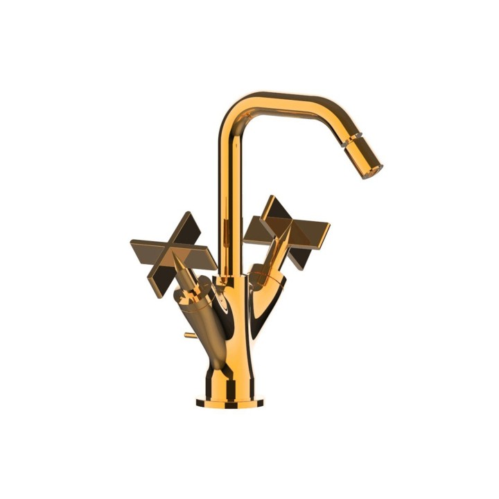 Fratelli Frattini 39133 monoforo bidet con scarico 1"1/4 serie DON CHISCIOTTE Fratelli Frattini 39133 monoforo bidet con scarico 1"1/4 serie DON CHISCIOTTE