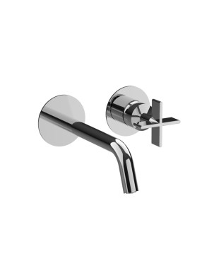 Fratelli Frattini 39537 parte esterna visibile batteria lavabo parete senza scarico serie DON CHISCIOTTE