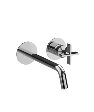 Fratelli Frattini 39537A parte esterna visibile batteria lavabo parete senza scarico serie DON CHISCIOTTE