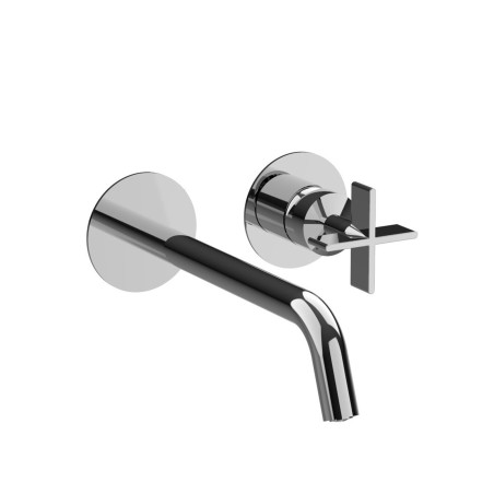 Fratelli Frattini 39537A parte esterna visibile batteria lavabo parete senza scarico serie DON CHISCIOTTE