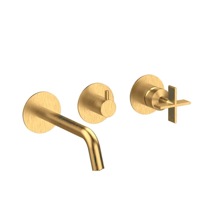 Fratelli Frattini 39558V2 parte esterna visibile monocomando vasca incasso deviatore ceramico 2 vie serie DON CHISCIOTTE