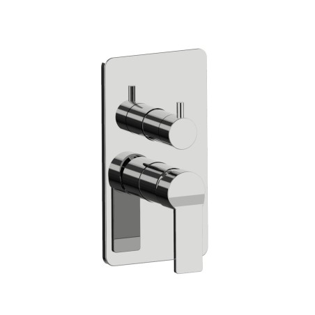 Fratelli Frattini 47541A parte esterna incasso deviatore ceramico piastra ABS serie ENEA