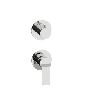 Fratelli Frattini 47553V2 parte esterna visibile monocomando incasso deviatore ceramico 2 vie serie ENEA