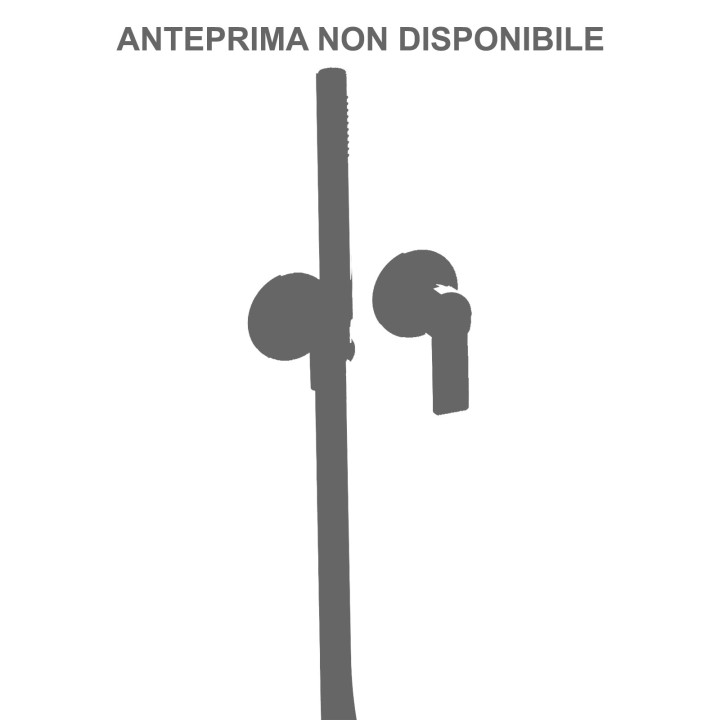 Fratelli Frattini 47557 parte esterna visibile monocomando incasso con doccetta serie ENEA Fratelli Frattini 47557 parte esterna visibile monocomando incasso con doccetta serie ENEA