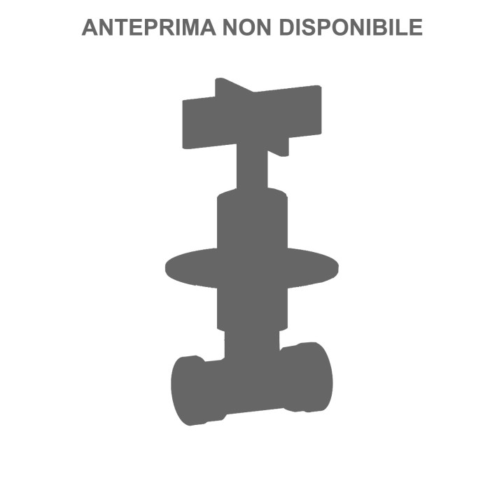 Fratelli Frattini 39021 coppia rubinetti arresto incasso diritti 1/2" serie DON CHISCIOTTE