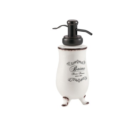 Gedy AM80 dosasapone da appoggio con erogatore in metallo bronzo brunito serie AMELIE