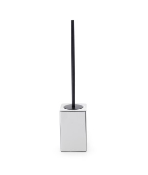 Gedy LC33 scopino da appoggio con ciuffo in setole nero serie LUCREZIA