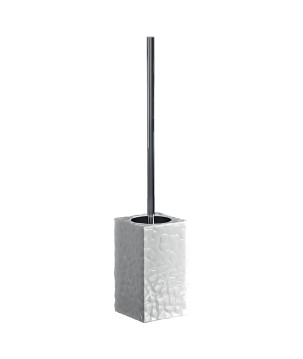 Gedy MT33 scopino da appoggio con ciuffo in setole nero serie NEW MARTINA