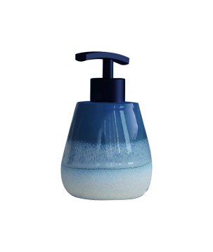 Gedy SJ80 dosasapone da appoggio con erogatore in plastica nera serie SHEJLA