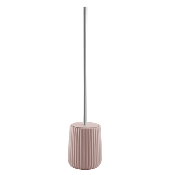 Gedy MK33 portascopino da appoggio con ciuffo in setole nero serie MARIKA