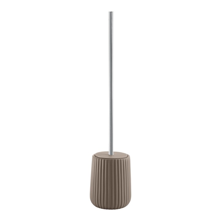 Gedy MK33 portascopino da appoggio con ciuffo in setole nero serie MARIKA