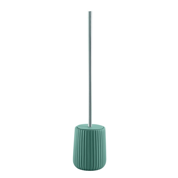 Gedy MK33 portascopino da appoggio con ciuffo in setole nero serie MARIKA