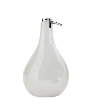 Gedy AZ80 dosasapone da appoggio con erogatore in plastica cromata serie AZALEA