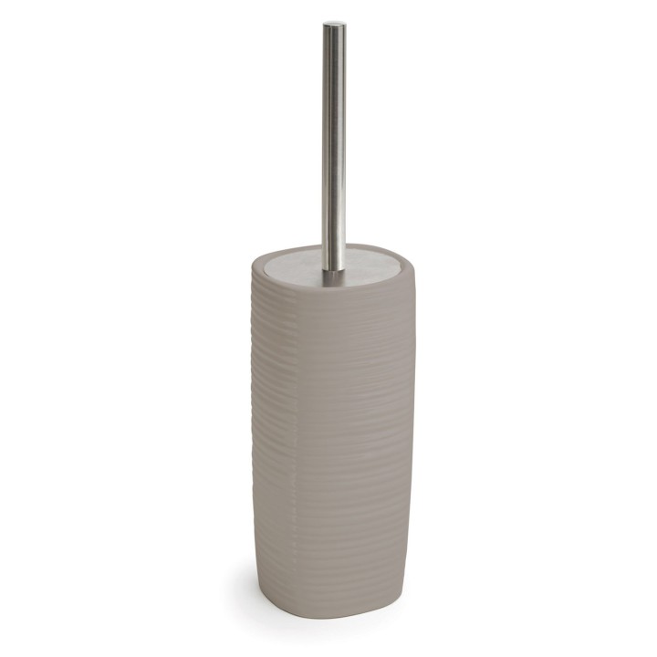 Gedy KY33 scopino da appoggio con ciuffo in setole nero serie KELLY