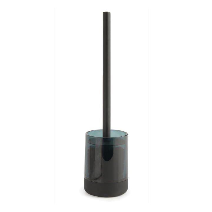 Gedy NC33 scopino da appoggio con ciuffo in setole nero serie NICOLE